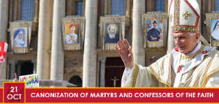 CANONIZATION OF MARTYRS AND CONFESSORS OF THE FAITH