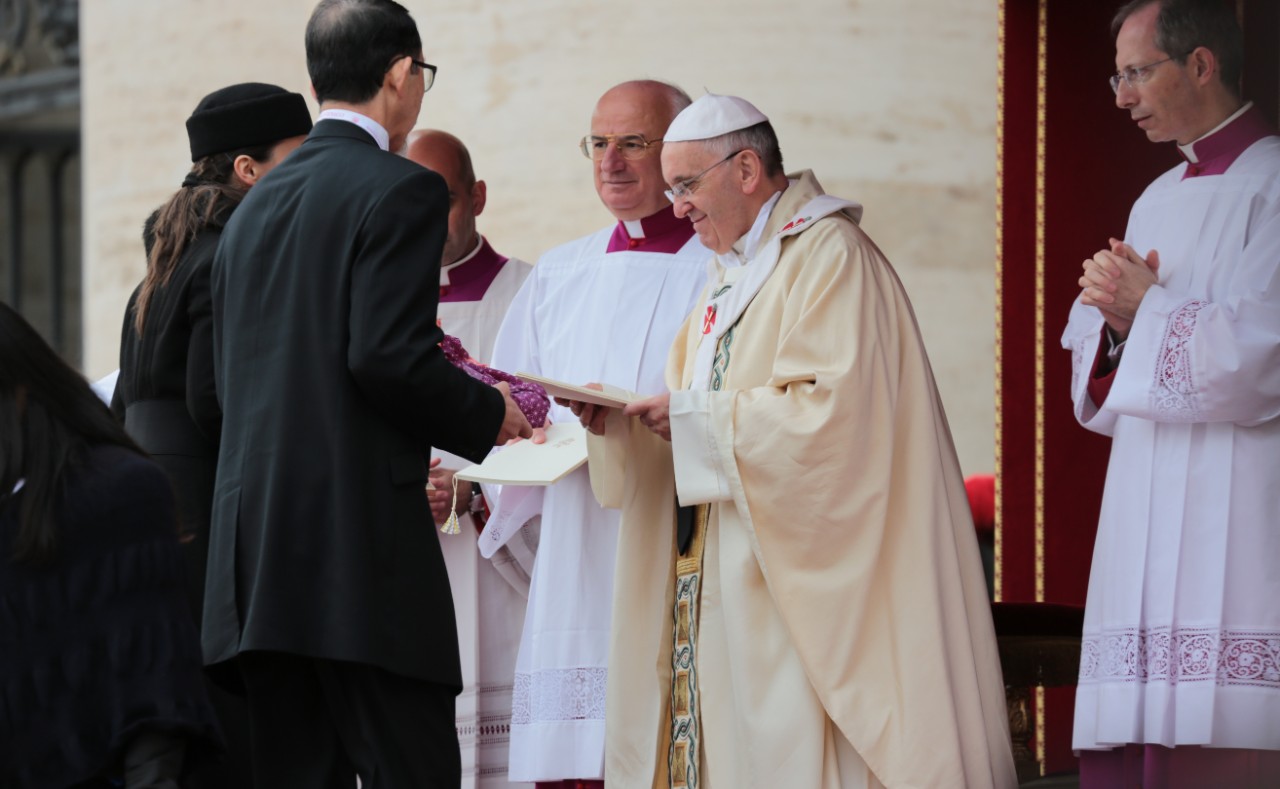 The first Apostolic Exhortation by Pope Francis